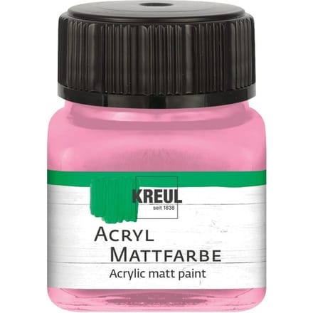 KREUL acryl matte verf, 20 ml - Framboos