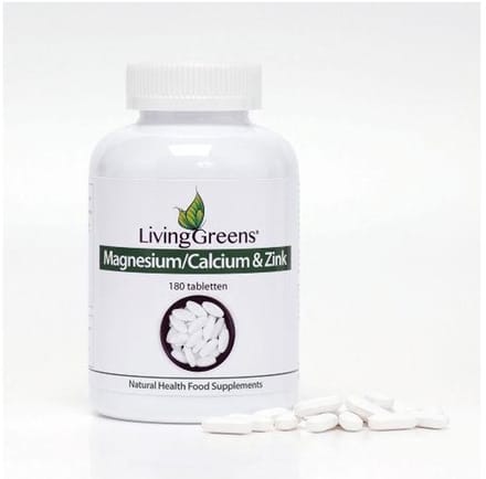 Livinggreens Magnesium calcium zink 180 Tabletten