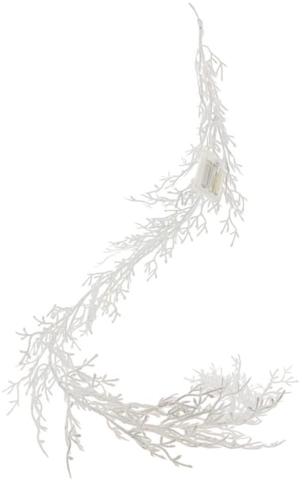 Home Society - Garland Snow - Wit met LED verlichting