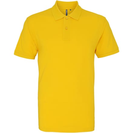 Asquith & Fox Heren Poloshirt met korte mouwen (Zonnebloem)