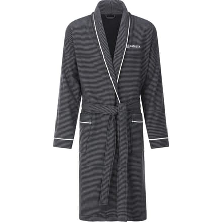 Babista herren Badjas - 52/54 - donkergrijs - Plus Size