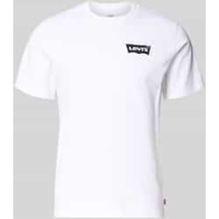 T-shirt Levis 22491-1693 graphic crewneck tee-WHITE