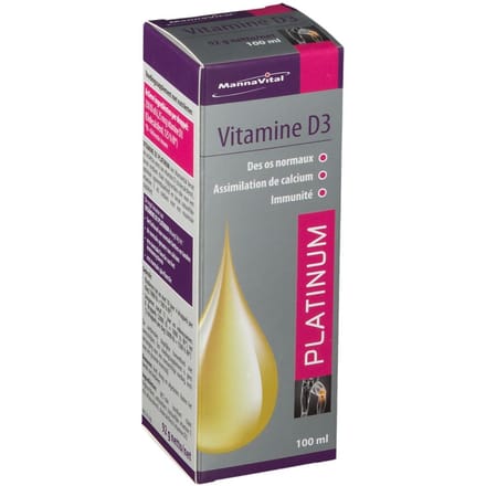 Mannavital Vitamine D3 platinum 100 Milliliter