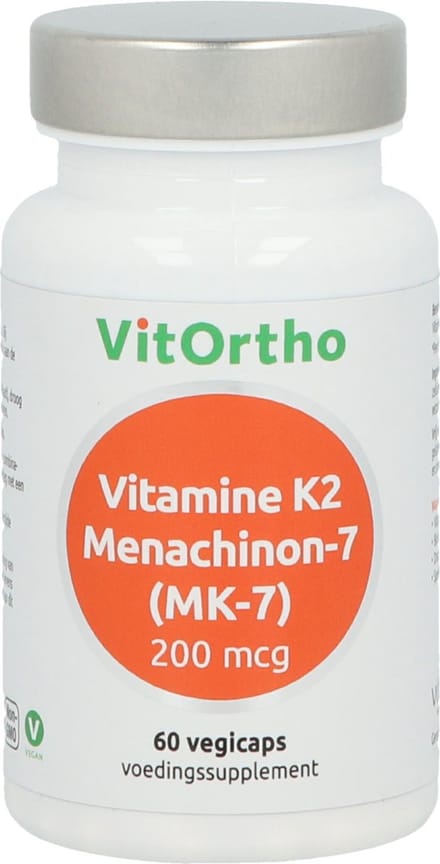 Vitortho Vitamine K2 Menachinon 7 - 60 vegacapsules