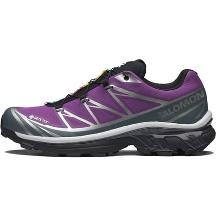 SALOMON XT 6 Chaussures de Trail Running Unisexe Violet Argent 36 gray