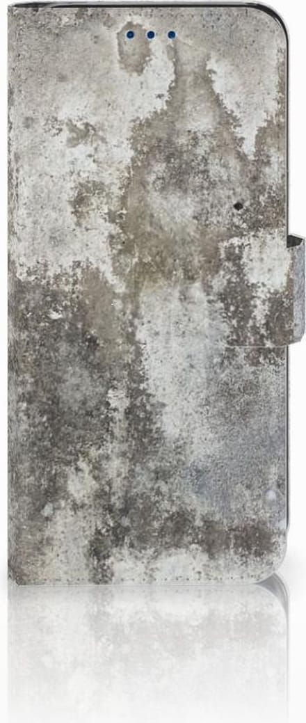Samsung Galaxy S8 Bookcase Beton Print