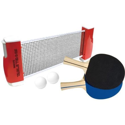 Netpost uitrekbaar tot 180cm met 2 bats Tafeltennis/Pingpong