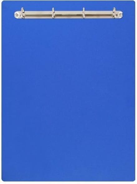 Magnetisch klembord A3 incl. ringband (staand) - Blauw