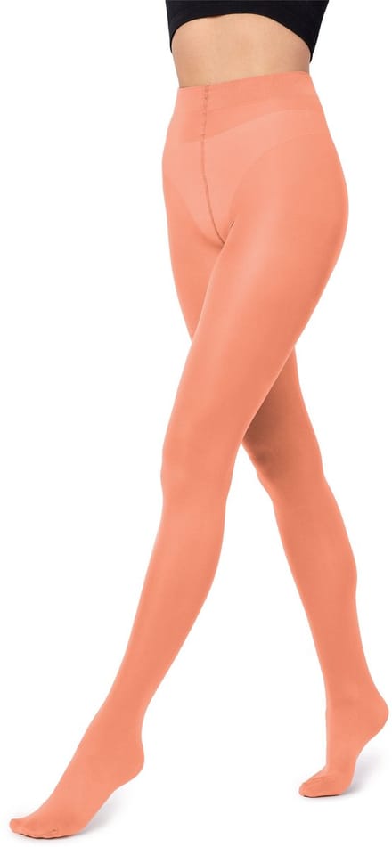Merry Style Dames Panty - 70 DEN - Medium gloss - Polyamide - SS-Caldo-70 - Zalmkleur - XL