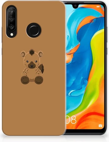Huawei P30 Lite Telefoonhoesje met Naam Baby Hyena