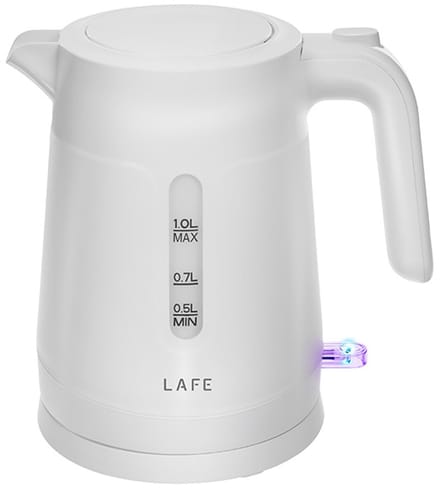 Lafe Essential S - Waterkoker - Inhoud 1L - Vermogen 1500W - Wit