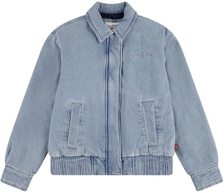 Levi´s ® Kids Retro Denim Trucker Jas Blauw 10 Years Meisje