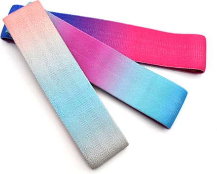 DW4Trading Elastische Weerstandsbanden - Bootybands - Resistance Bands - Set van 3 - Kleurrijk
