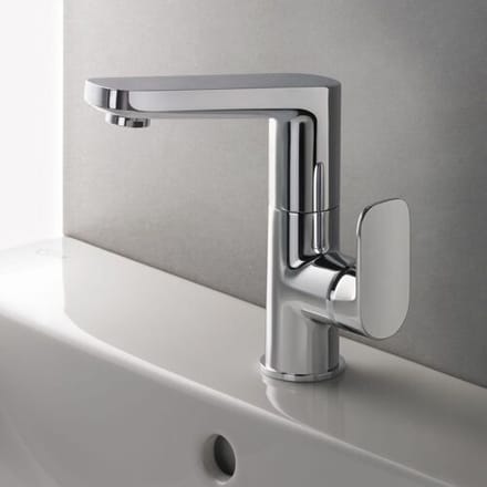 Ideal Standard II basin mixer with high spout, without drain A6476AA