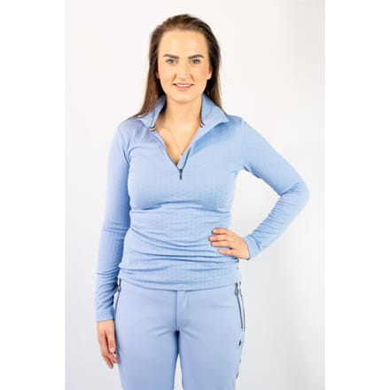 Luhta Rahpesoaivi Pully Light Blue - Wintersportpully Voor Dames - Licht Blauw - S