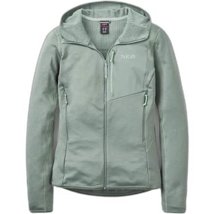 Dames hoodie met rits Rab Ascendor
