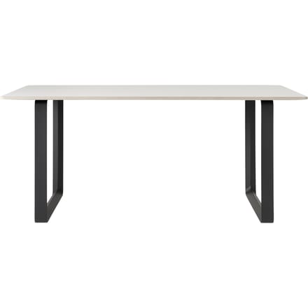 Muuto - 70/70 tafel - wit - zwart - XL