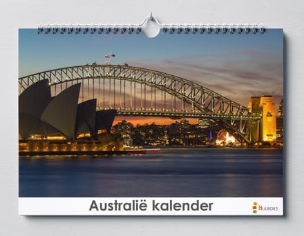 Huurdies - Verjaardagskalender - Australië - A3