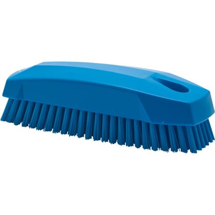 Nagelborstel vikan hard 130mm blauw