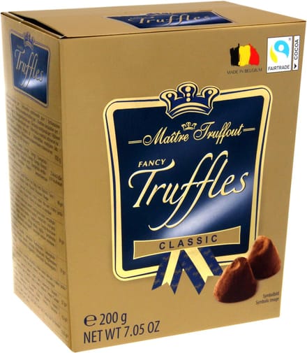 MaitreTruffout Truffes Belges Classiques 200 g