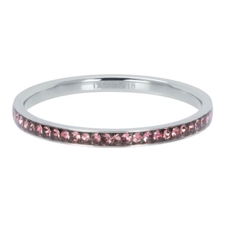 iXXXi Vulring Zirconia Pink Zilver | Maat 16