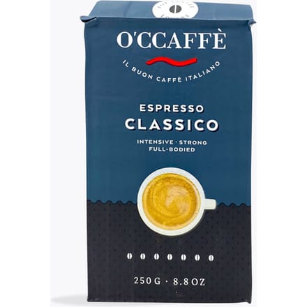 O'ccaffè Espresso Classico 250g gemalen