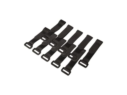 LogiLink Kabelbinder met klittenband zwart. 2x15cm 10Stk