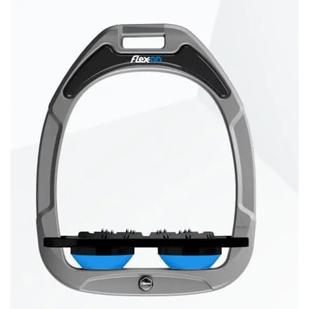 Plat Ultra Grip Aluminium/Zwart/Blauw Flex-On Green Composite