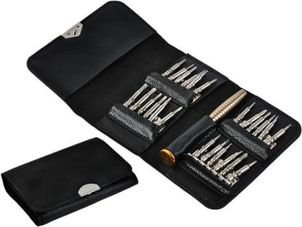 25-delige precisie schroevendraaierset | Compacte Magnetische schroevendraaiers - Torx
