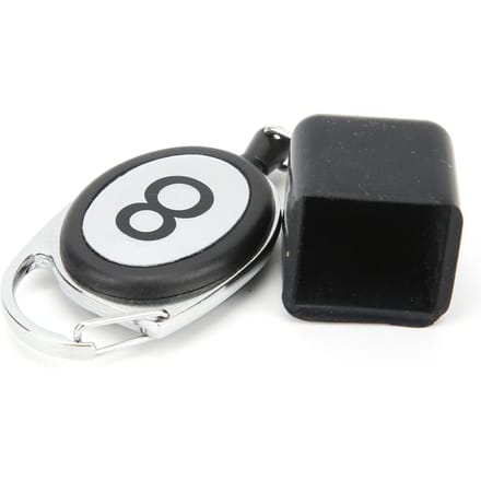 Porte-craie rétractable portable pour queue de billard, snooker, pool, clip de ceinture rétractable pour dessin gray