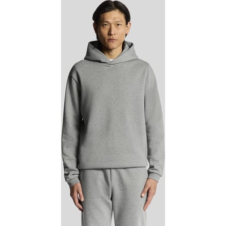 Lyle & Scott Logo Brushback Pullover Hoodie