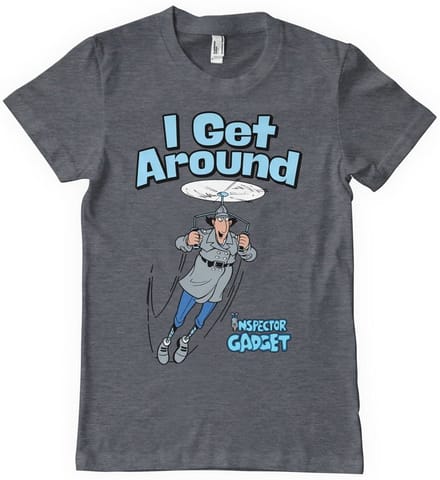 Inspector Gadget T-shirt I Get Around T-shirt CPLG-1-IG001-H60-4