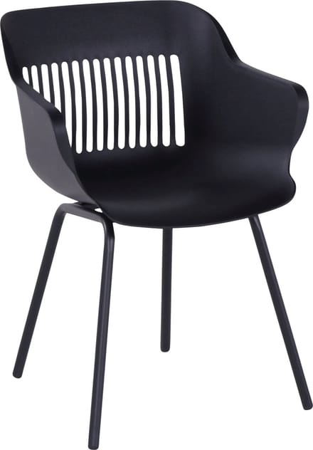 Hartman Jill Alu Rondo Tuinstoel - Set Van 2 - Zwart