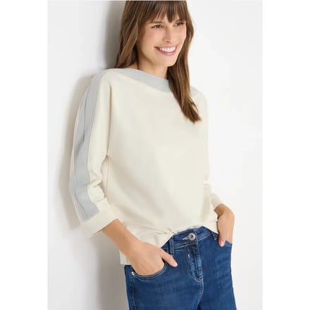 Batwing shirt met tape