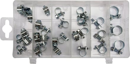 Yato - Slangklem - Set van 30 - 6-16 mm - Met Schroef