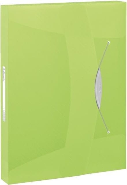 Esselte VIVIDA documentenbox, transparant Groen