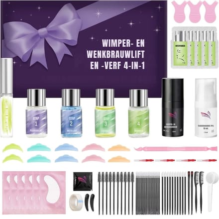 SCH® Wimperlifting set - Wimperlift - Wimpers - Paars- 25cm x 20cm x 8cm