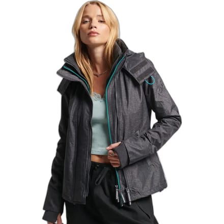 Waterdichte damesjas met capuchon Superdry Arctic SD-Windcheater