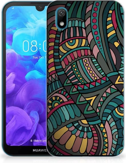 Huawei Y5 (2019) TPU bumper Aztec
