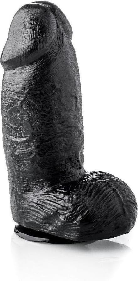 Gangbangster - Super Mike - Dildo - 18 x 8 cm - PVC - Zwart
