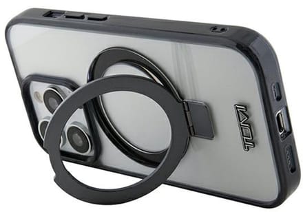 Tumi - iPhone 15 Pro Max Etui - Transparant - MagSafe - Ring Stand