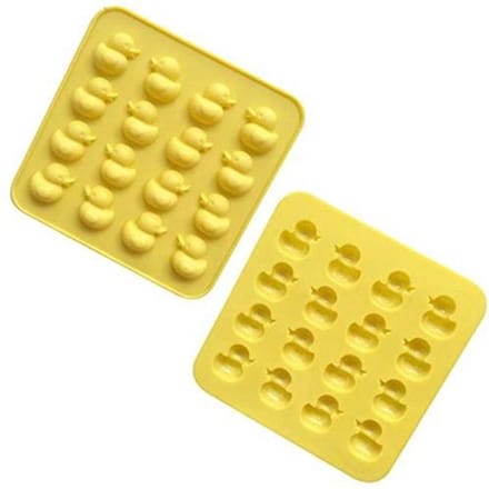 Eendjes vorm voor ijs - chocolade - zeep of krijg - Ducky Geel - Mal