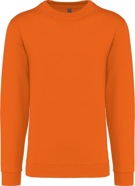 Sweater 'Crew Neck Sweatshirt' Kariban Collectie Basic+ S - Orange