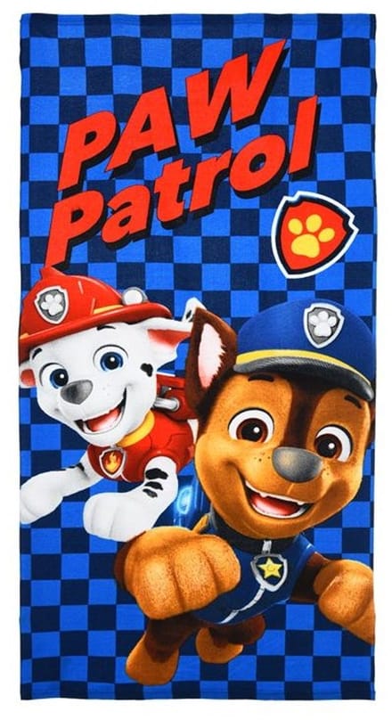 Paw Patrol Strandlaken - Chase & Marshall - 70 x 140 cm - 100% Polyester - Absorberend