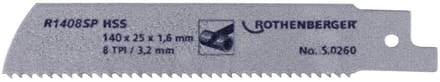 ROTHENBERGER Speciaal zaagblad, 140x25x1,6 - 50260
