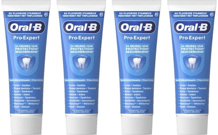 Oral-B Tandpasta Pro-Expert Intense Reiniging - 4 x 75 ml