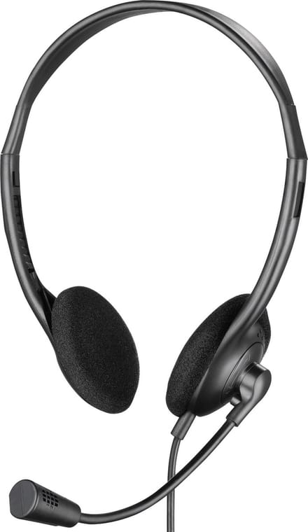 Sandberg - 825-30 - Headset Bulk - Mini jack - Kantoor - Zwart - Microfoon