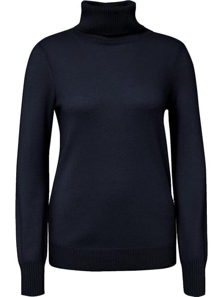 Coltrui 100% kasjmier lange mouwen Van Peter Hahn blauw