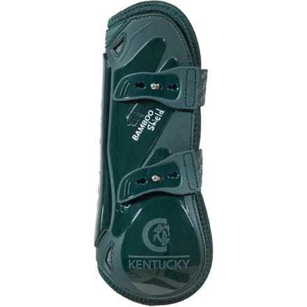 Kentucky Horsewear - Peesbeschermers bamboo elastiek donker groen S