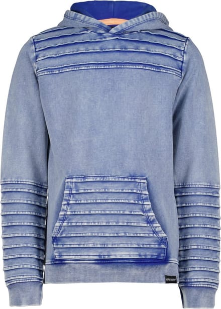 4PRESIDENT Sweater jongens - Clematis Blue - Maat 86 - Jongens trui